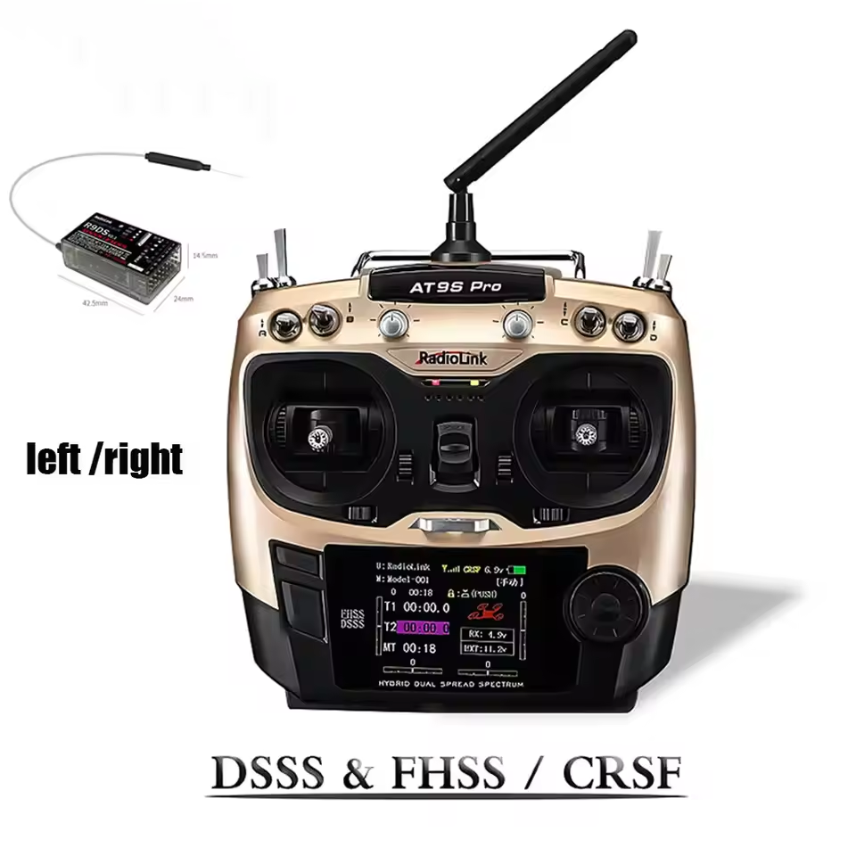 Radiolink AT9SPro 12CH 2.4G DS - Fpv Drone Receiver ulasan dan harga
