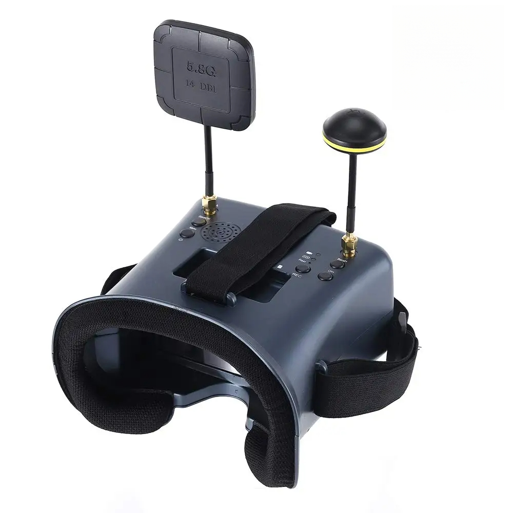 5.8G 40CH 4.3 Inch 800*480 Vid - Fpv Drone Goggles ulasan dan harga
