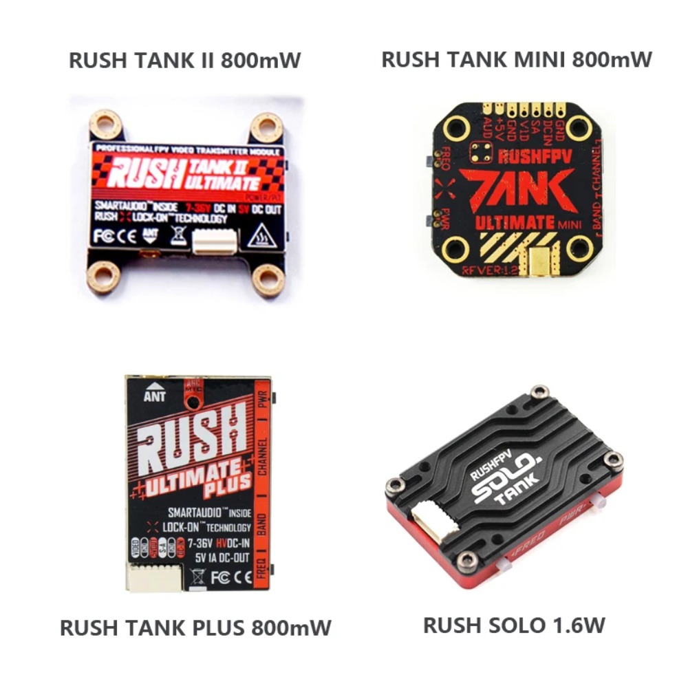 RUSH TANK Ultimate II/Mini/PLU - Fpv Drone Vtx ulasan dan harga