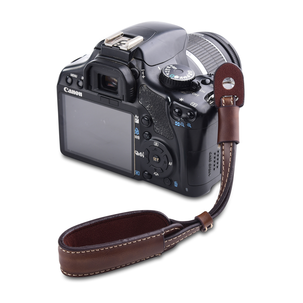 Camera Leather Hand Grip Metal - Canon Camera Eos M50 Mark Ii ulasan dan harga