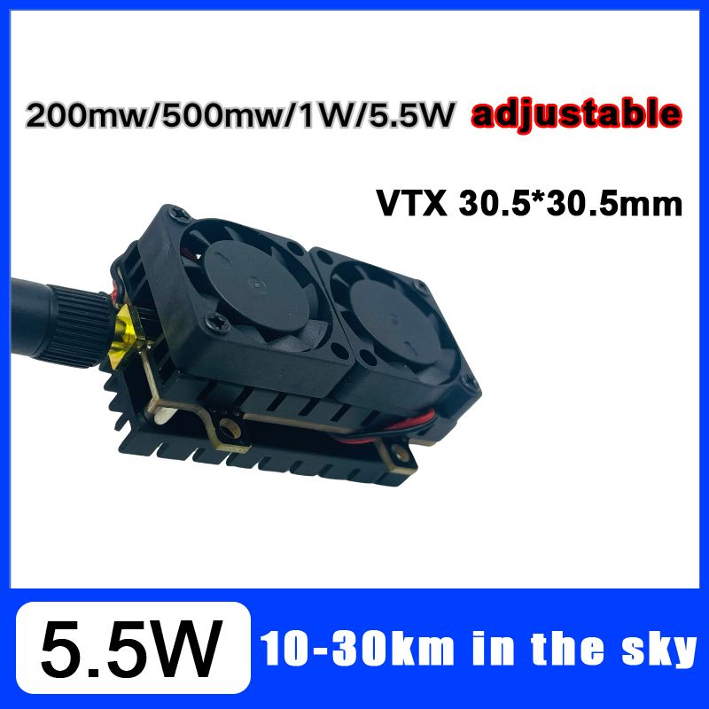 Long Range 5.8GHz 5.5W Video T - Fpv Drone Vtx ulasan dan harga