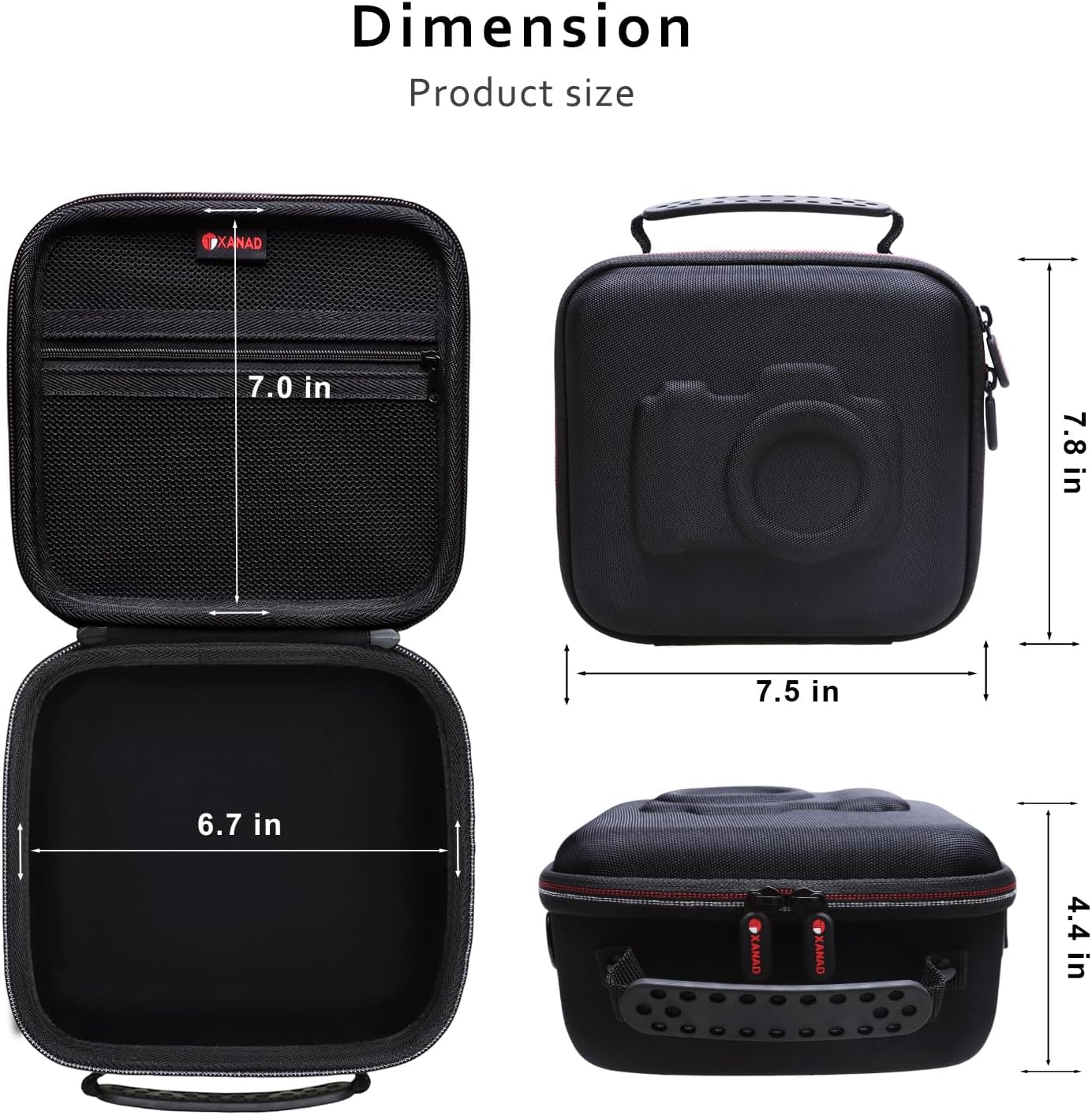 XANAD Hard Camera Case Bag Com - Canon Camera Eos R8 ulasan dan harga